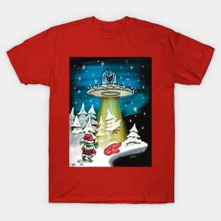 Zap Cat: Purrrfect Christmas Tree T-Shirt
